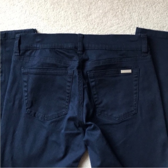 WHBM Blue Skimmer Bottom Snap Pants Sz 2 EUC - Picture 4 of 7